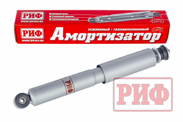 Амортизатор РИФ передний газовый Chevrolet Niva усиленный штатный и лифт 0-50 мм