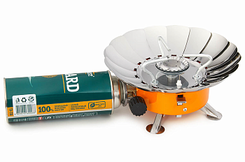 Плита газовая мини в сумке с ветрозащитой TOURIST TULPAN-S Плита газовая мини в сумке с ветрозащитой TOURIST TULPAN-S