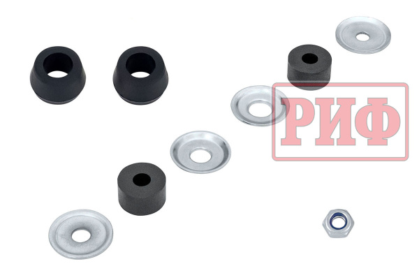 Амортизатор РИФ "Арктика" задний Toyota Land Cruiser 80/105 лифт 50 мм