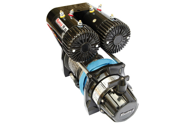 Лебёдка электрическая 12V Runva 10000 lbs 4500 кг (синтетический трос) Лебёдка электрическая 12V Runva 10000 lbs 4500 кг (синтетический трос)