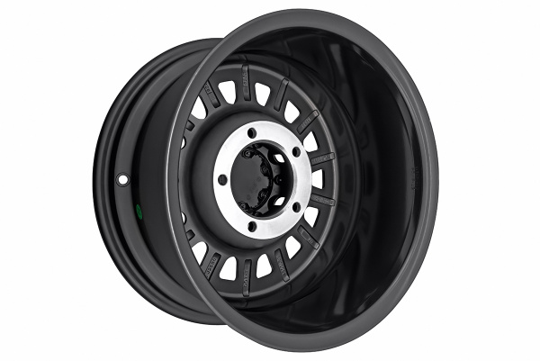 Диск УАЗ литой черный матовый 5x139,7 8xR16 d108,2 ET+15 
