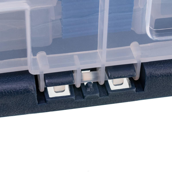 Ящик Premier Fishing для приманок 27х17.5х26.5 см, серый