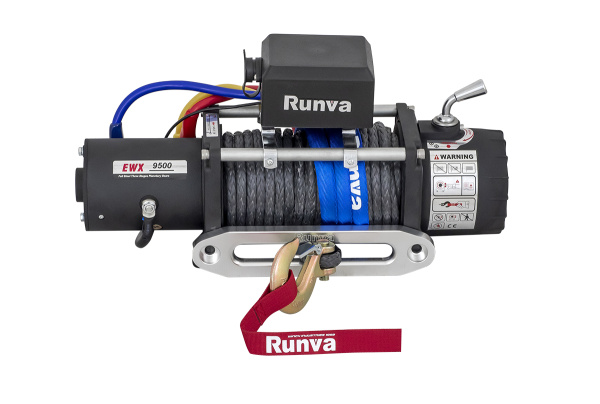 Лебёдка электрическая 24V Runva EWX9500SSR24V 4350 кг (синтетический трос)