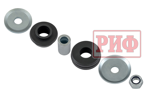 Втулка амортизатора РИФ (с маркировкой 1 ) SA321, SA323, SA407, PLT321 верхняя (TANK, Tunland V9, Haval H9, Hunter Plus)