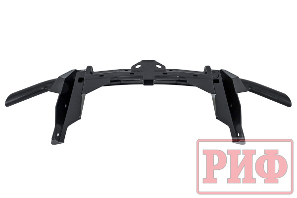 Бампер РИФ силовой задний Renault Duster 2021+ c квадратом под фаркоп
