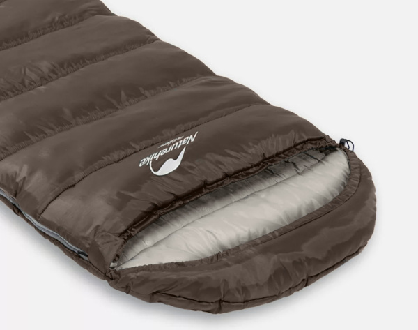 4.Мешок спальный Naturehike U250S, (190х30)х75 см, (левый) (ТК: 0°C), коричневый 4.Мешок спальный Naturehike U250S, (190х30)х75 см, (левый) (ТК: 0°C), коричневый