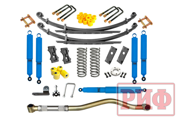 Лифт-комплект РИФ арктический УАЗ Хантер лифт 50 мм 150-300 кг