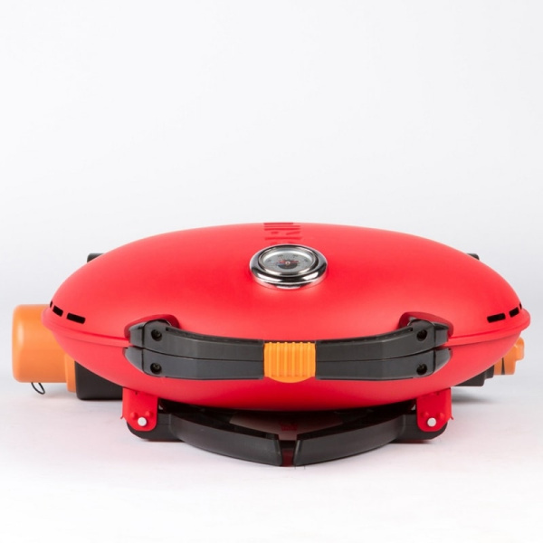 Гриль газовый O-GRILL 700T красный (в комплекте адаптер тип А)