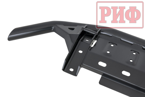 Бампер РИФ силовой передний/защита штатного бампера Toyota Land Cruiser Prado 150 2013-2017 c защитой радиатора