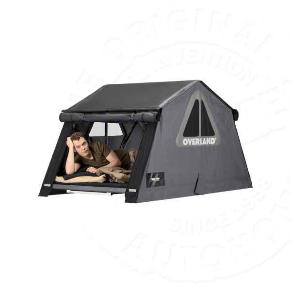 Палатка на крышу автомобиля AUTOHOME OVERLAND AIR-CAMPING LARGE, тент песочный, лестница 220 мм Палатка на крышу автомобиля AUTOHOME OVERLAND AIR-CAMPING LARGE, тент песочный, лестница 220 мм