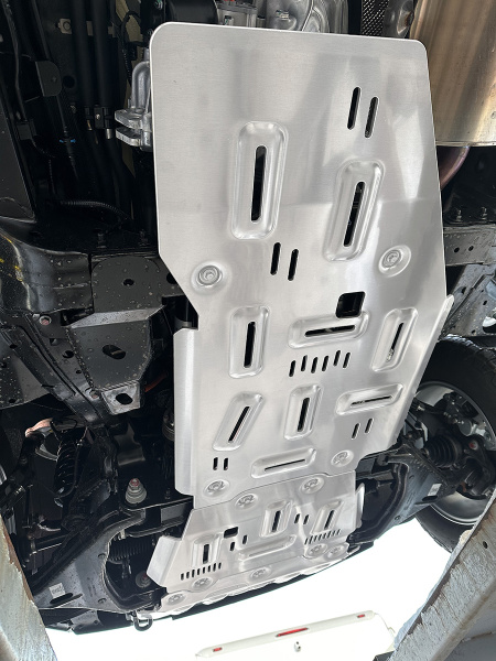 Защита Falcon радиатора, картера, РК, КПП для Gen 4 GWM Tank 400 (базовая версия), алюм. 8 мм