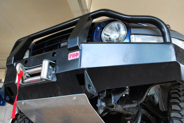 Бампер РИФ силовой передний Tagaz Tager с защитной дугой без доп. фар