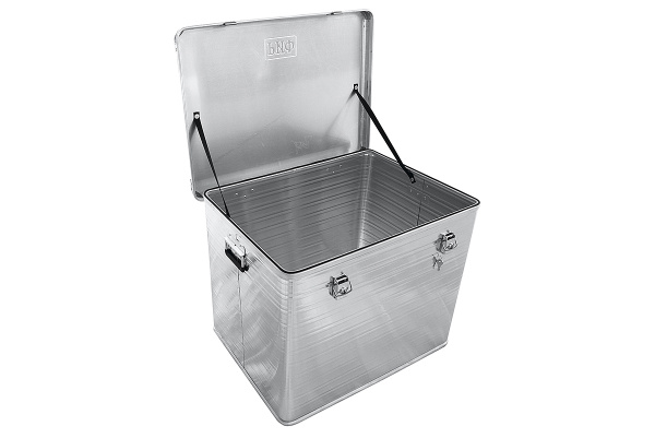 Ящик алюминиевый РИФ с замком 782х585х622 мм (ДхШхВ)