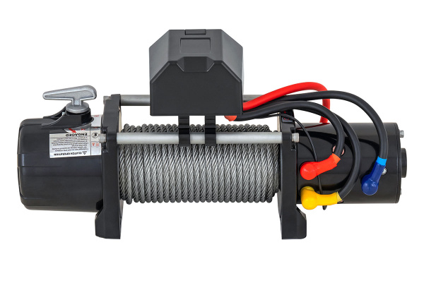 Лебёдка автомобильная электрическая 12V Magnum 12000 lbs 5443 кг (стальной трос)