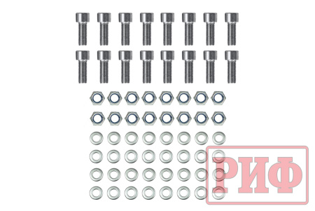 Пороги РИФ силовые ВАЗ Нива черные