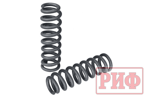 Пружины РИФ передние Toyota Land Cruiser Prado 150 (дизель) Haval H9 2024 (бенз) 0-50 кг лифт 30 мм