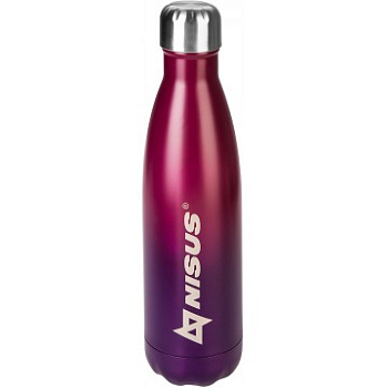 Термобутылка NISUS 500ML (фиолетовый) Термобутылка NISUS 500ML (фиолетовый)