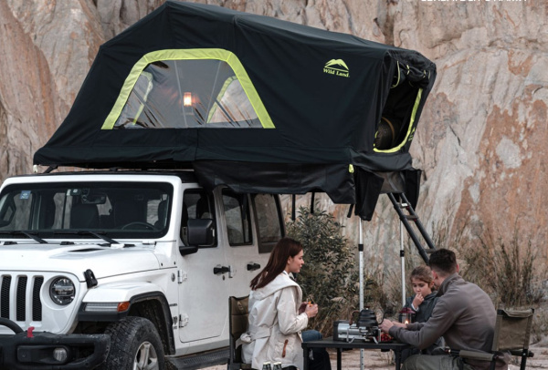 Палатка на крышу автомобиля Wild Land Voyager 160