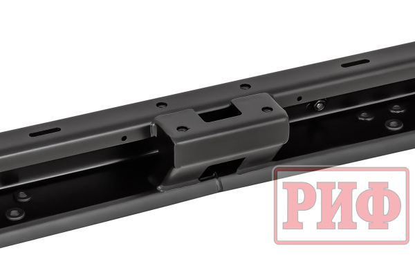 Бампер РИФ силовой задний УАЗ Буханка с фонарями, возможностью установки фаркопа, лифт 65 мм