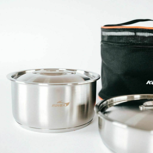 Набор посуды Kovea KOVEA TRIPLE STAINLESS COOKWARE-L