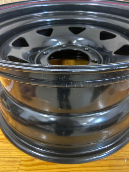 1 Диск усиленный Тойота Ниссан стальной черный 6x139,7 8xR16 ET0 (треуг. мелкий) (уценка) 1 Диск усиленный Тойота Ниссан стальной черный 6x139,7 8xR16 ET0 (треуг. мелкий) (уценка)