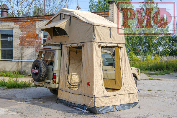 Тамбур к палатке РИФ Soft RT02-120, тент песочный