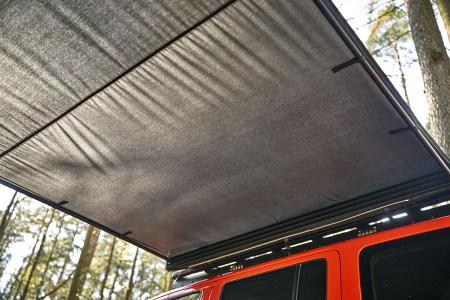 Маркиза автомобильная РИФ 2х2 м, черная