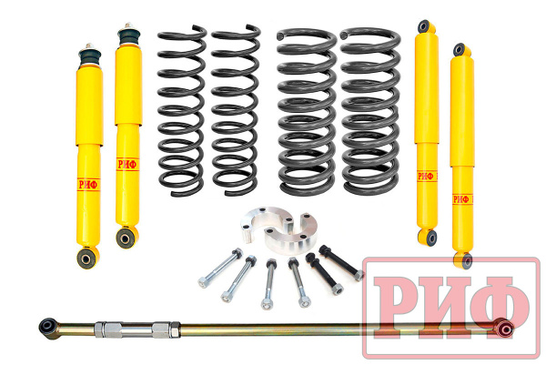 Лифт-комплект РИФ R-AIR ВАЗ Нива 21214 лифт 50 мм +0-50 кг