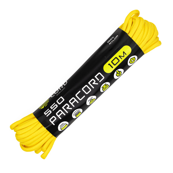 Паракорд 550 CORD nylon 10м (lemon) Паракорд 550 CORD nylon 10м (lemon)