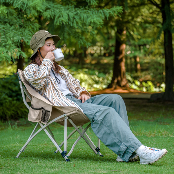 Кресло туристическое Naturehike Stellaluna T04 All-Terrain, складное, до 120 кг., бежевое