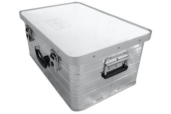 Ящик алюминиевый РИФ с замком 585х385х262 мм (ДхШхВ)