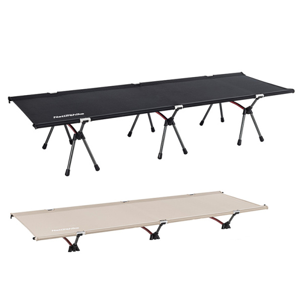 3 Раскладушка Naturehike XJC06, 190х65х15cm, до 120 кг, черная 3 Раскладушка Naturehike XJC06, 190х65х15cm, до 120 кг, черная