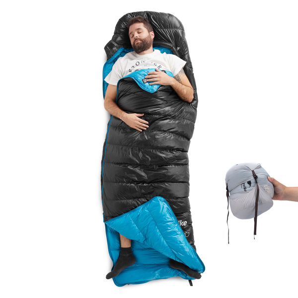 3 Мешок спальный Naturehike Ultralight CW400 L , 220х85 см, (правый) (ТК: +5°C), черный 3 Мешок спальный Naturehike Ultralight CW400 L , 220х85 см, (правый) (ТК: +5°C), черный