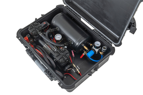 Компрессор автомобильный переносной 12V YURUI 119 л/мин 13,6 атм