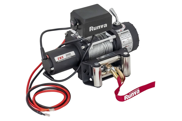Лебёдка электрическая 12V Runva 5000  lbs 2268 кг