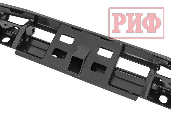 Бампер РИФ силовой передний Mitsubishi Pajero Sport 2015-2020 с фаркопом и защитой радиатора