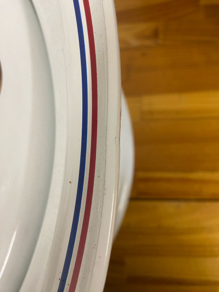 3 Диск усиленный Тойота Ниссан стальной белый 6x139,7 8xR17 d110 ET-0 (уценка)