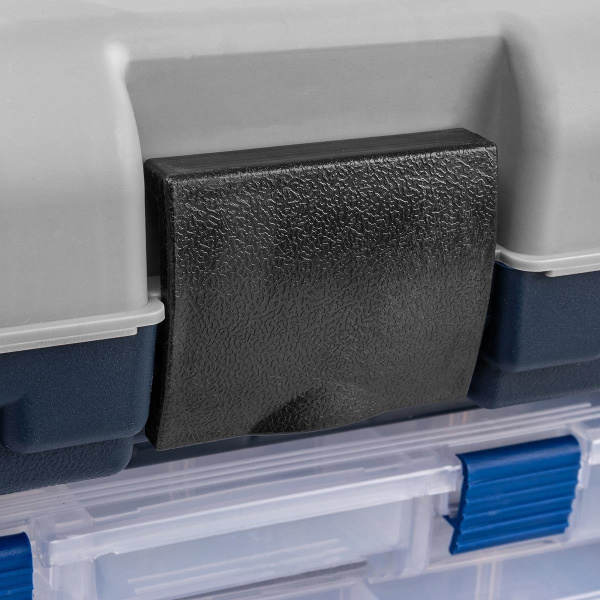 4 Ящик Premier Fishing для приманок 27х17.5х26.5 см, серый