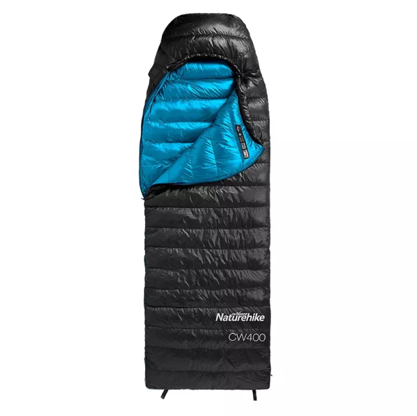 Мешок спальный Naturehike Ultralight CW400 M , 210х75 см, (правый) (ТК: +5°C), черный Мешок спальный Naturehike Ultralight CW400 M , 210х75 см, (правый) (ТК: +5°C), черный