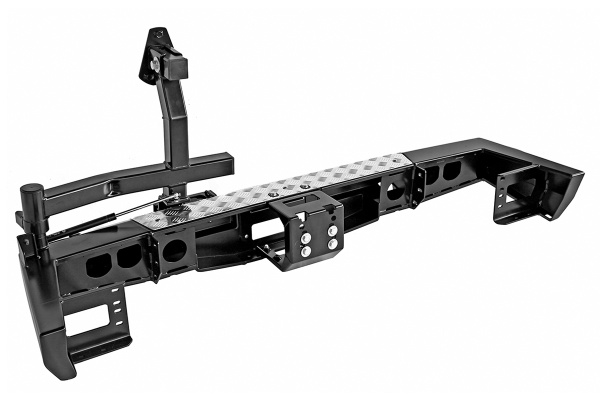 Бампер РИФ задний УАЗ Патриот 2015+ с площадкой под лебедку и калиткой стандарт