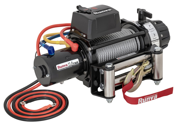 Лебёдка автомобильная электрическая 12V Runva EWB11000S 5000 кг (влагозащищенная)