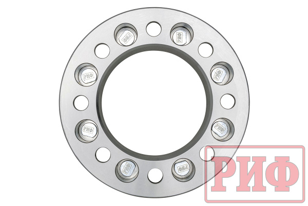 Проставки колесные РИФ 8x165,1, центр. отв. 126 мм, толщ. 50 мм (2 шт.) Проставки колесные РИФ 8x165,1, центр. отв. 126 мм, толщ. 50 мм (2 шт.)