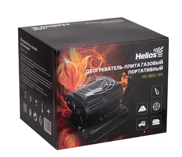 Обогреватель-плита портативный Helios
