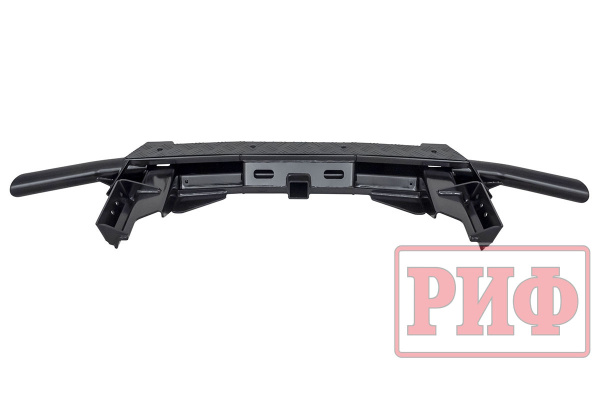 Бампер РИФ силовой задний Renault Duster 2021+ c квадратом под фаркоп