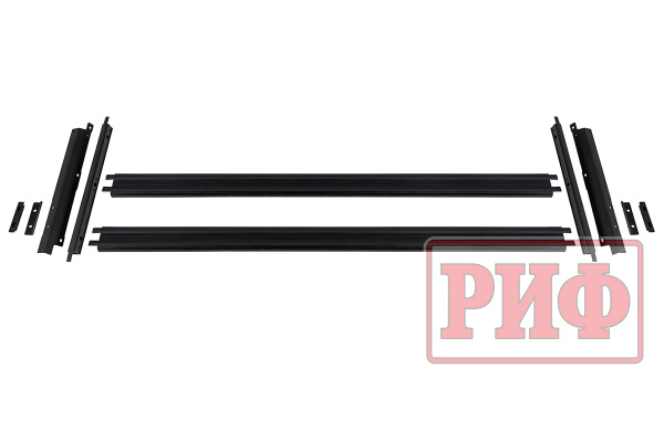 Вставка 1600x570 мм в багажник алюминиевый РИФ 1600x2080 мм для ГАЗ Соболь NN и Минивэн