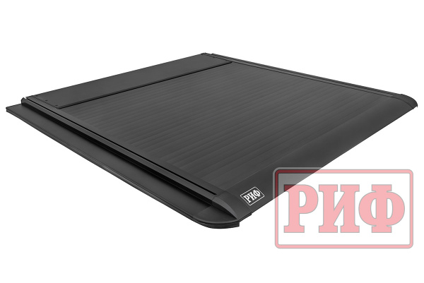Крышка кузова РИФ для JAC T8 / Sollers ST8, роллета раздвижная с электроприводом 1538х1599 мм, алюминиевая, черная