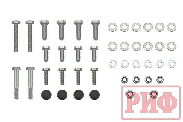 Бампер РИФ силовой передний Lada Niva Travel с защитой радиатора