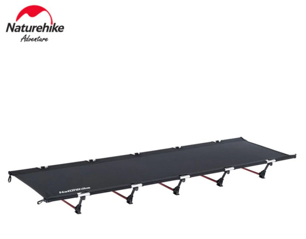 Раскладушка туристическая XJC05, черная Раскладушка туристическая XJC05, черная