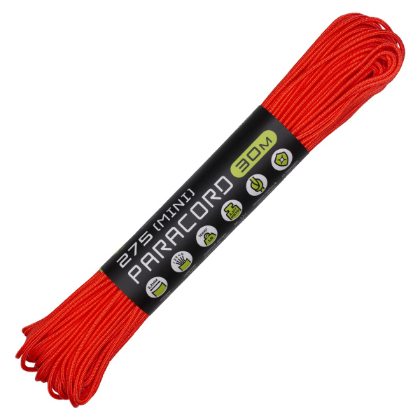 Паракорд 275 (мини) CORD nylon 30м (neon orange) Паракорд 275 (мини) CORD nylon 30м (neon orange)