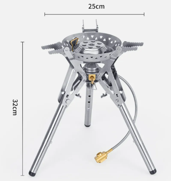 1 Горелка газовая Naturehike портативная 3,3 кВт